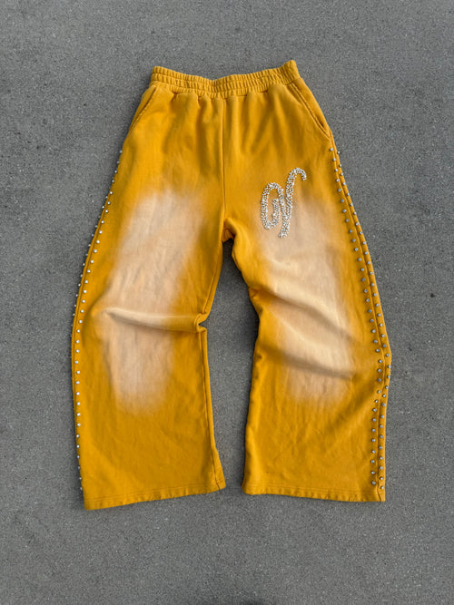 “Gems & Jewels” yellow sweats